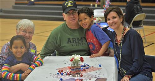 Cullins-Lake Pointe Elementary Celebrates Veterans 